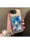 iPhone 16E Compatible Hard Acrylic Back Silicone Edge Lens Protection Case - 2