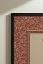 Religious Calligraphy Single Wooden Painting on Beige Background - Black Wood Framed Painting for Home and Business - 4