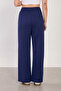 Women's Modal Sweatpants with Elastic Waist - Navy Blue - 5