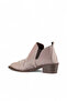 Mink Nubuck Women's Heeled Boots - 4