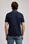 Brat Men's Regular Fit Basic Polo Neck T-Shirt Blue - 3