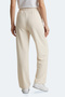 Katka Women's Wide Leg Ecru Sweatpants - 6
