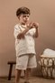 Children's Muslin Set Boys' Shirt and Shorts Set 1-6 Years 100% Cotton - 7