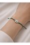 Gemini Zodiac Sign Green Rope Adjustable Zodiac Bracelet - 2