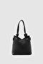Sisu Asymmetric Hand and Cross Shoulder Bag Black