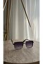 Rovelle Metal Square Sunglasses |   Modern Unisex Design with Uv400 Protection - 3