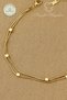 316L Steel Anklet - Cube Dorica Snake United Chain Steel Anklet 22+5cm - 5