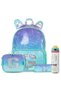 Girl Glitter School Bag Set w/ Stainless Steel Water Bottle – Green