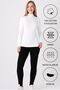 Women's Long Sleeve Hijab Bodysuit - 90% Cotton - 4