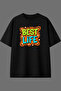 Best Life Design Pre-Printed Black Oversize T-Shirt