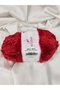 Puffy Red Hand Knitting Yarn 100Gr. 100 Meters. (1 Piece) - Color: 1220 - 2