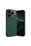 iPhone 17 Pro Max Compatible Nano Velvet Silicone - Dark Green