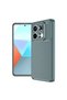 غطاء حماية متوافق مع هاتف Xiaomi Redmi Note 13 Pro 4G مع تركيز تلقائي - رمادي - 4