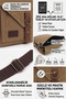 Waxed Canvas Men's Messenger Bag Daily Tablet Shoulder Bag 22X28 cm - 2