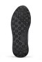 Comfortable Lace-Up Black Casual Sneakers Men's Running and Walking Shoes - 7