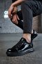 Elit 26Yery2045 Genuine Leather Casual Shoes Black