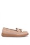 Elit Msl054S Women's Genuine Leather Casual Shoes Beige - 2