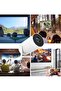 Portable 1080P Smart Projector with Android 11, 5G WiFi & 4K Support – 130" Display, Built-in Speake - 4