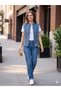 Women's Street Fashion Denim Vest - 3