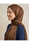 Thin Medina Silk, Brown Shawl - 2
