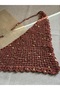 Hand Knitted Bead Detailed Bohemian Bandana Hair Band |   Vintage Style Accessory - 3