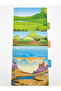 Dinosaur World Reusable Educational Sticker Activity Set - Washable Sticker Dinosaur Toy Book (+3 Years) - 4