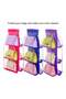 6 Pocket Clear Purse Handbags Organizer Door Closet Shelf Hanging Storage Bag Black 20*10*20cm - 3