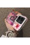 Poco M6 Compatible Silicone Edge Hard Back Case Couple Phone Case Leopard Pattern - 3