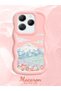 Infinix Hot 40 Compatible Case Camera Protector Pink Silicone Couple Phone Case Landscape Pattern - 2