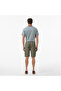 Straight Comfort Cotton Cargo Men's Khaki Shorts - 2