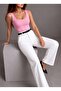 Women's Slim Fit Cotton Sleeveless Thick Strap Square Neck Bodysuit - 5