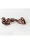 Brown Gold Buckle 4 cm Women's Heeled Slippers - 3