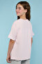 Stitch Print T-Shirt with Crew Neck and Short Sleeves - 5