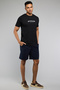 Typography Print T-Shirt with Crew Neck and Short Sleeves - 2