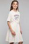 Cinnamoroll Print Fit & Flare Dress with Crew Neck and Short Sleeves - 4