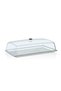 Large Presentation Container with Transparent Lid (32.5 X 52.7 cm) - Cafe, Patisserie & Restaurant Counter Top Serving & Display Container - 2