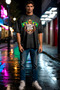 World Cup 2026 Brazil Oversized T-Shirt |   100% Cotton Fan Graphic Printed - 3
