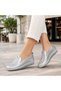 Genuine Leather Orthopedic Sole Women's Casual Shoes – Perforated Breathable Comfortable Stylish Design - 4