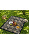 Cotton Woven Multi-Purpose Sofa Cover Rug Cover Picnic Cover Fringed Decorative - 3
