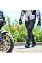 Travel 4 Seasons Motorcycle Pants Black (Short Short Cut) - 3
