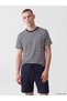 Vizyon New Season Crew Neck Striped Men's T-Shirt - 2