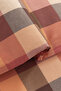 Kannon Single Yarn-Dyed 100% Cotton Duvet Cover Set - Orange - 5
