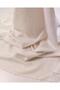 Cream Beige Melted Linen Viscose Fabric Tiril Tiril Draped Shirt & Dress Fabric 135X120Cm - 3