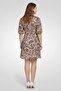 Women Floral Print Mini Dress, Multicolor - 4