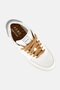 Women D Jaysen Lace Up Casual Shoes, White - 4