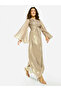 Radiant Twist Drape Evening Maxi Dress - 2