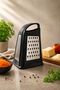 Black 3-Way Stainless Steel Grater Multi-Purpose Kitchen Grater Vegetable Cheese Carrot Grater Krw-40 - 3