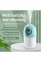Mini Space Portable Humidifier, 260ml USB Cool Mist Humidifier with 7 Colors LED Night Light, Quiet Aroma Diffuser for Bedroom, Office, Home & Travel, 2 Mist Modes, Auto Shut-Off, Low Noise - 7