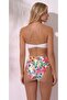 241231 Women's Padded Strapless High Waist Bikini Suit - 3