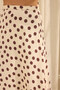 Manon Polka Dot Yellow Crop Skirt Set - 8